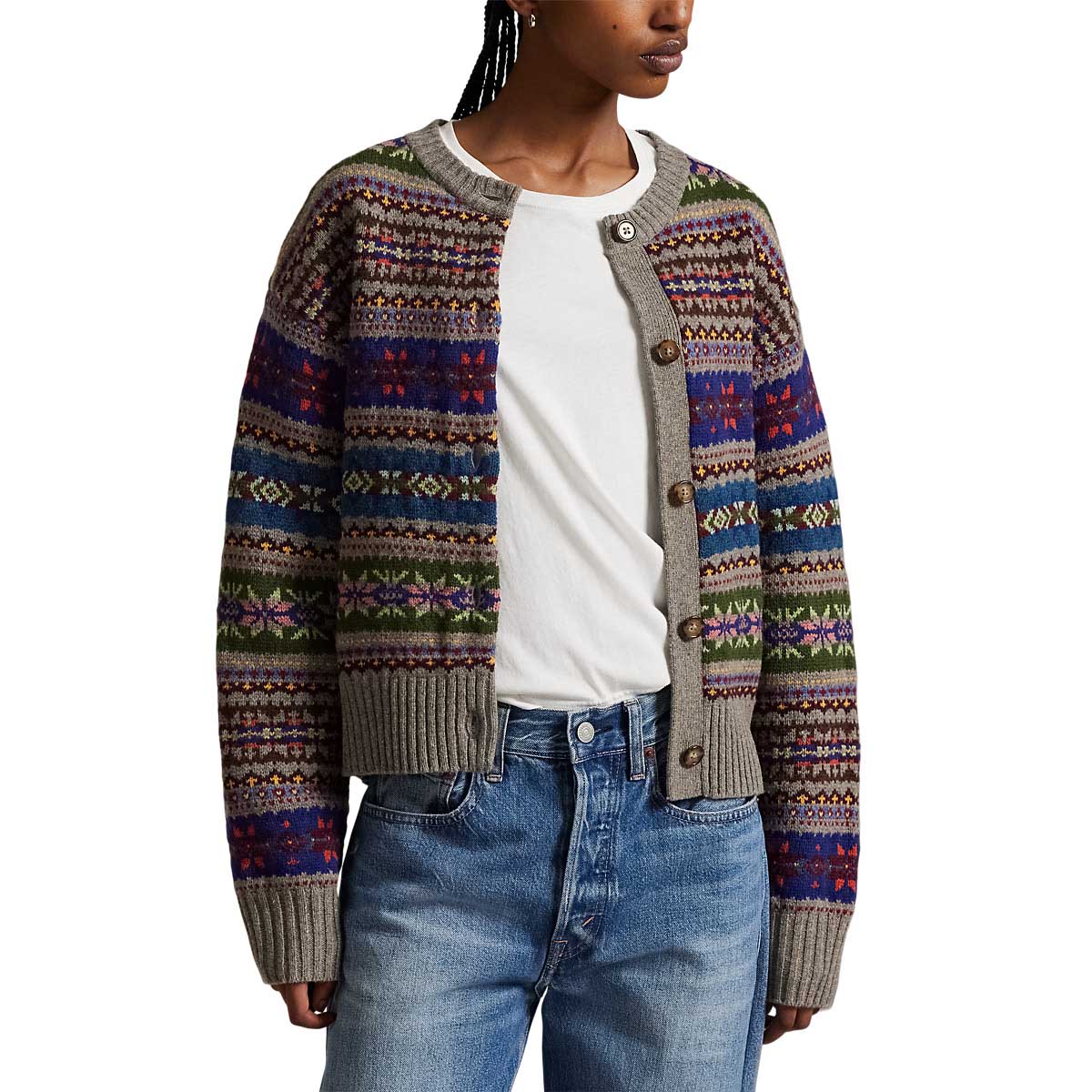 Polo Ralph Lauren Fair Isle Buttoned Cardigan